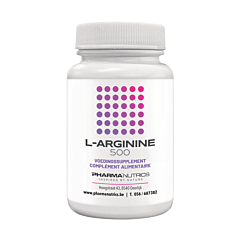 PharmaNutrics L-Arginine 500 - 60 Gélules