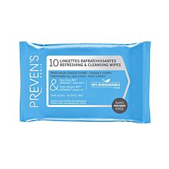 Preven's Lingettes Rafraîchissantes Pocket 10 Pièces