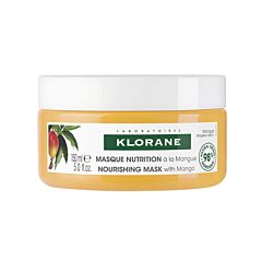 Klorane Masque Nutrition à la Mangue Cheveux Secs Pot 150ml NF