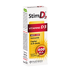 Stim D Vitamine D3 Gouttes 20ml