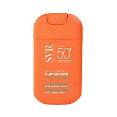 SVR Sun Secure Spray Pocket IP50  - 20ml