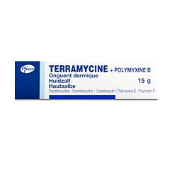 Terramycine + Polymyxine B Onguent Dermique Tube 15g