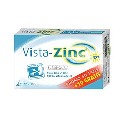 Vista-Zinc Promo 50 + 10 Comprimés GRATUITS