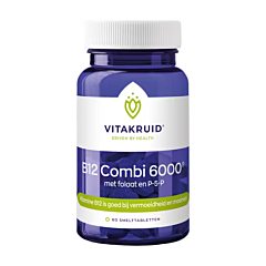 Vitakruid B12 Combi 6000, Folate & P-5-P - 60 Comprimés