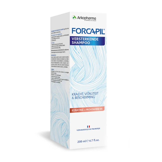 Image of Forcapil Keratine+ Versterkende Shampoo 200ml