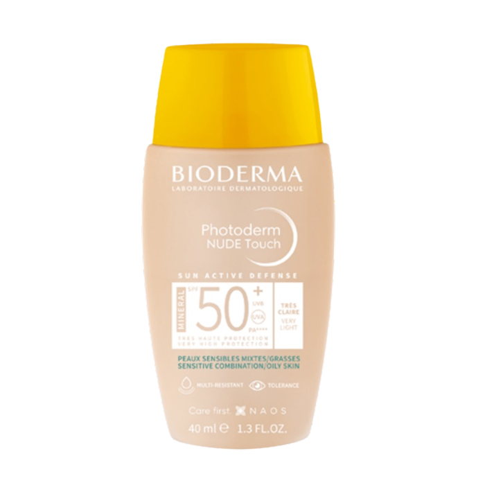 Image of Bioderma Photoderm Nude Touch SPF50+ - Heel Lichte Tint - 40ml