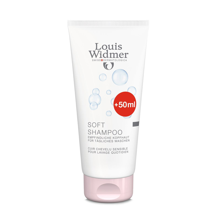 Image of Louis Widmer Soft Shampoo - Zonder Parfum - 150 + 50ml GRATIS