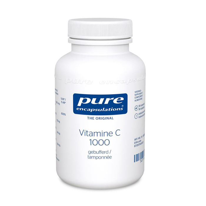 Image of Pure Encapsulations Vitamine C 1000 Gebufferd 90 Capsules